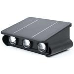 IMMAX WALL-5 vonkajšie solárne nástenné svetlo LED so svetelným senzorom, 2 W