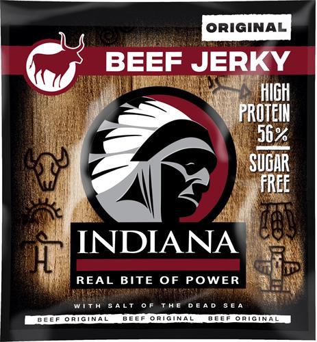 INDIANA Jerky hovězí Original 60g