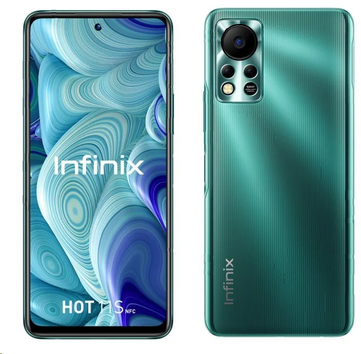 Infinix Hot 11S NFC 6+128GB Green Wave (X6812BGW) | TSBOHEMIA.CZ