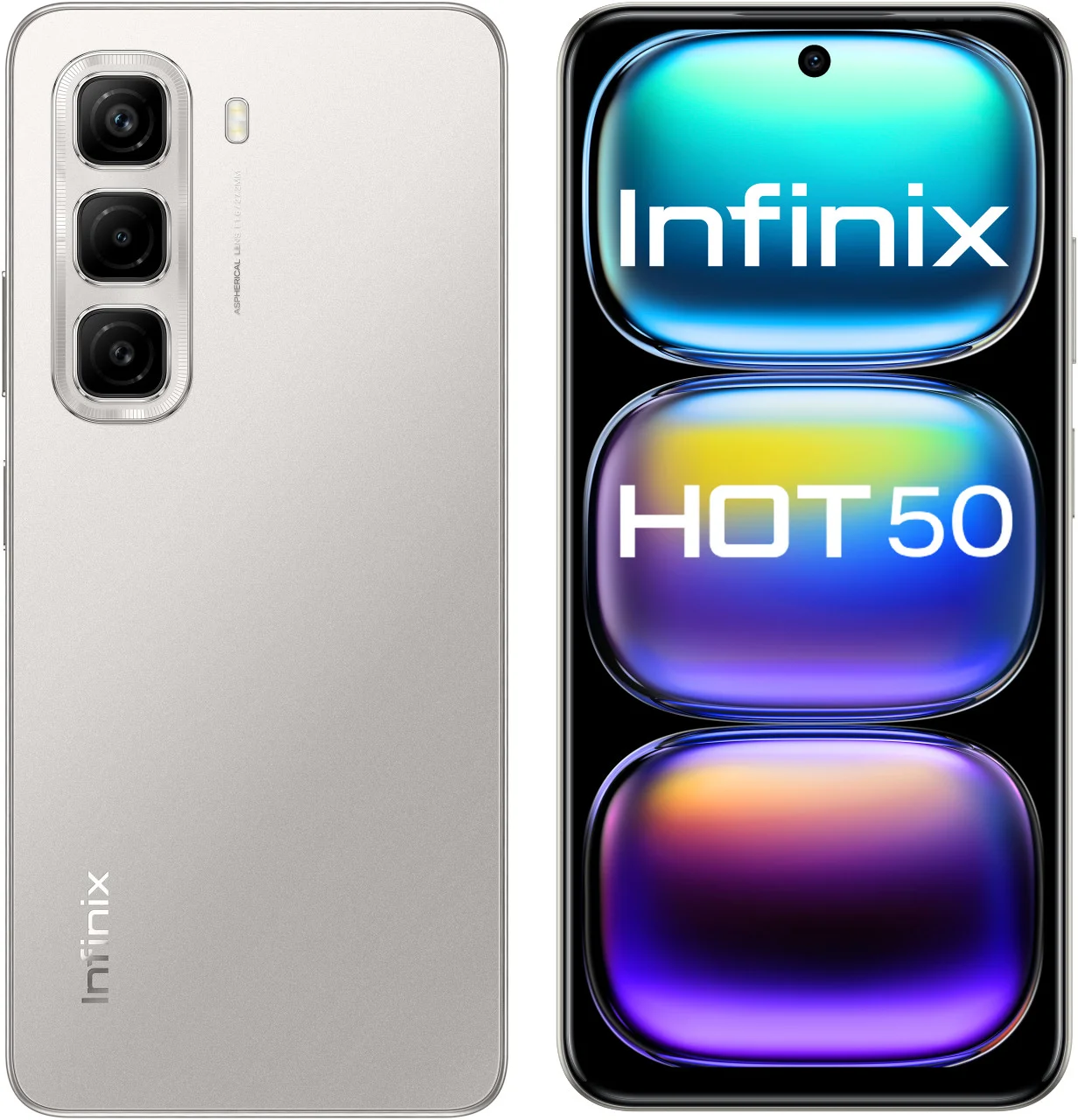 Infinix Hot 50 8+128GB Titanium Grey