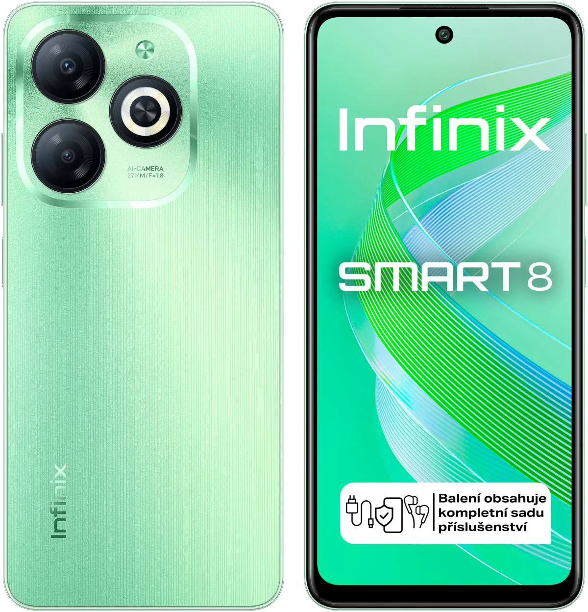 Infinix Smart 8 3+64GB Crystal Green
