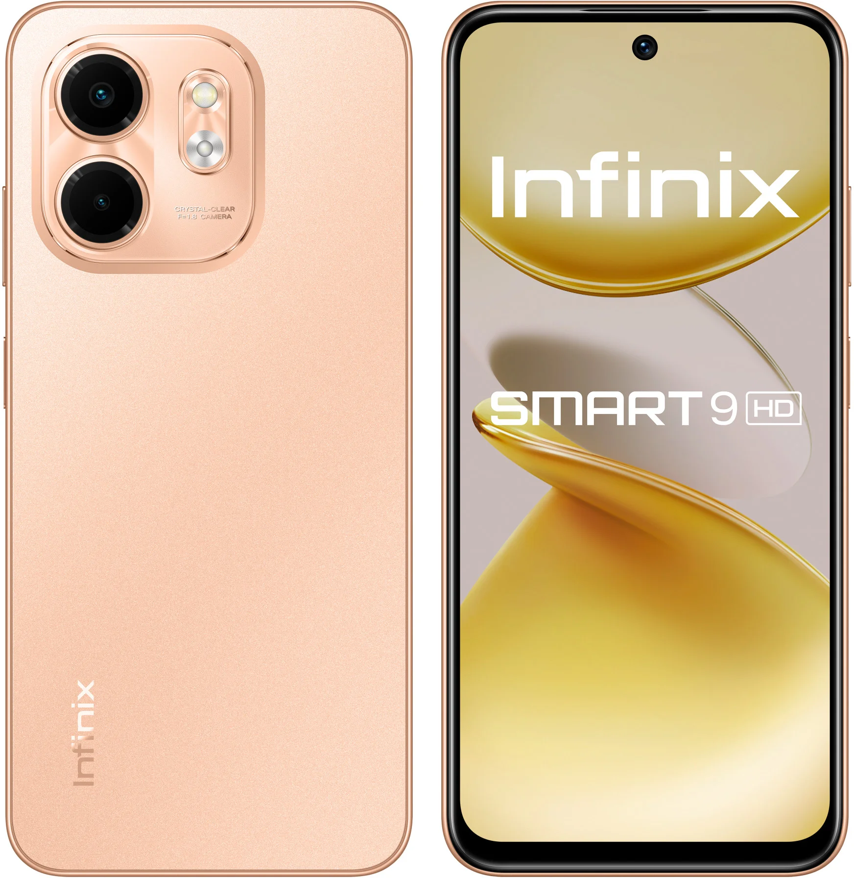 Infinix Smart 9 HD 4+64GB Coral Gold