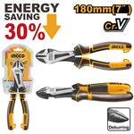 Ingco HHHDCP28180 Bočné štípacie kliešte, priemyselné CrV 180 mm