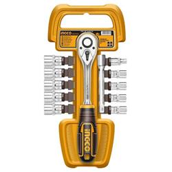 Ingco HKTS14122 Gola sada 12ks 1/4" KLC