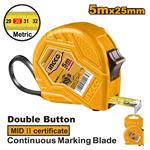 Ingco HSMT08351E Navíjací meter 5mx25mm