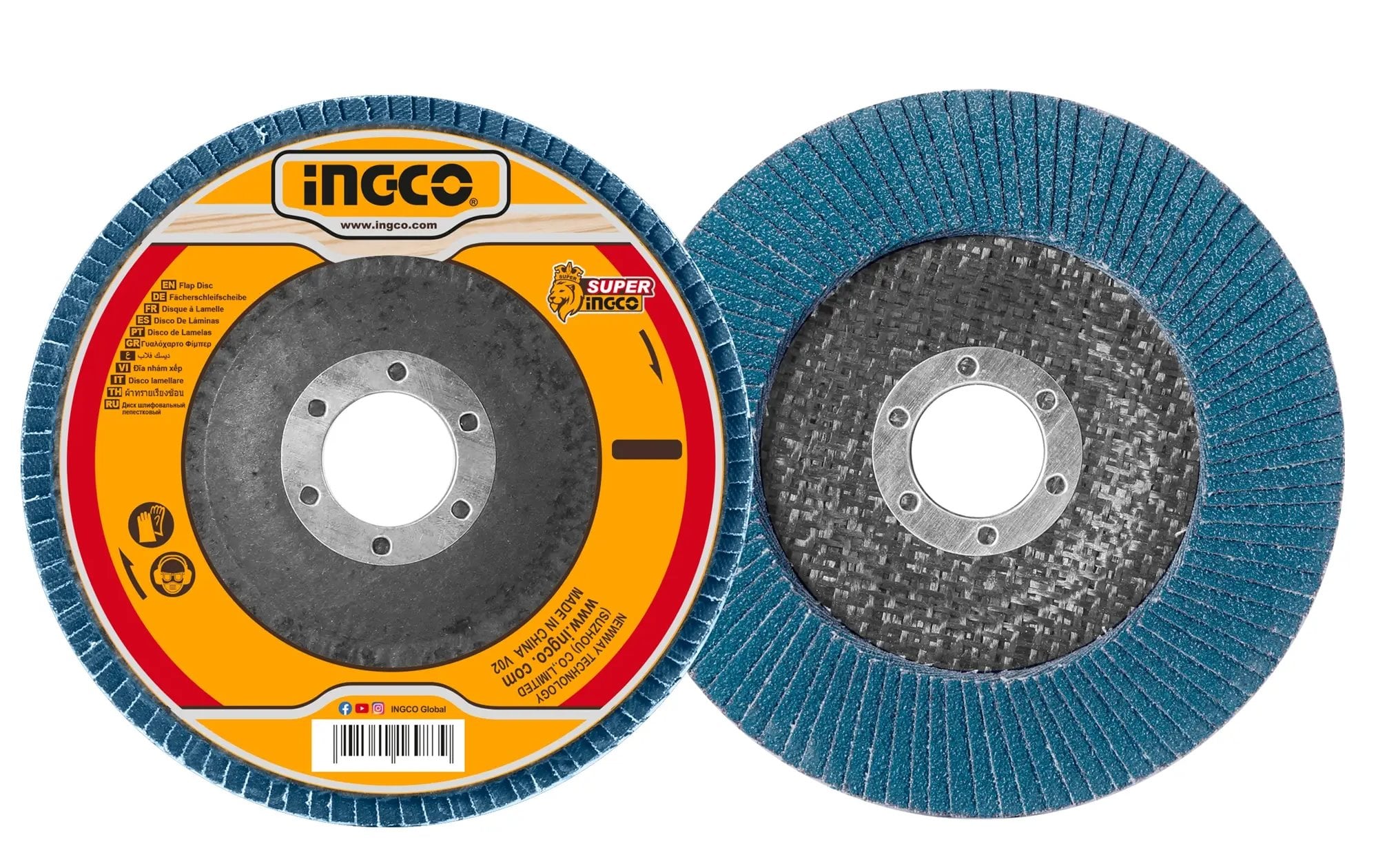 INGCO Kotouč lamelový P40 115 x 22,2 mm