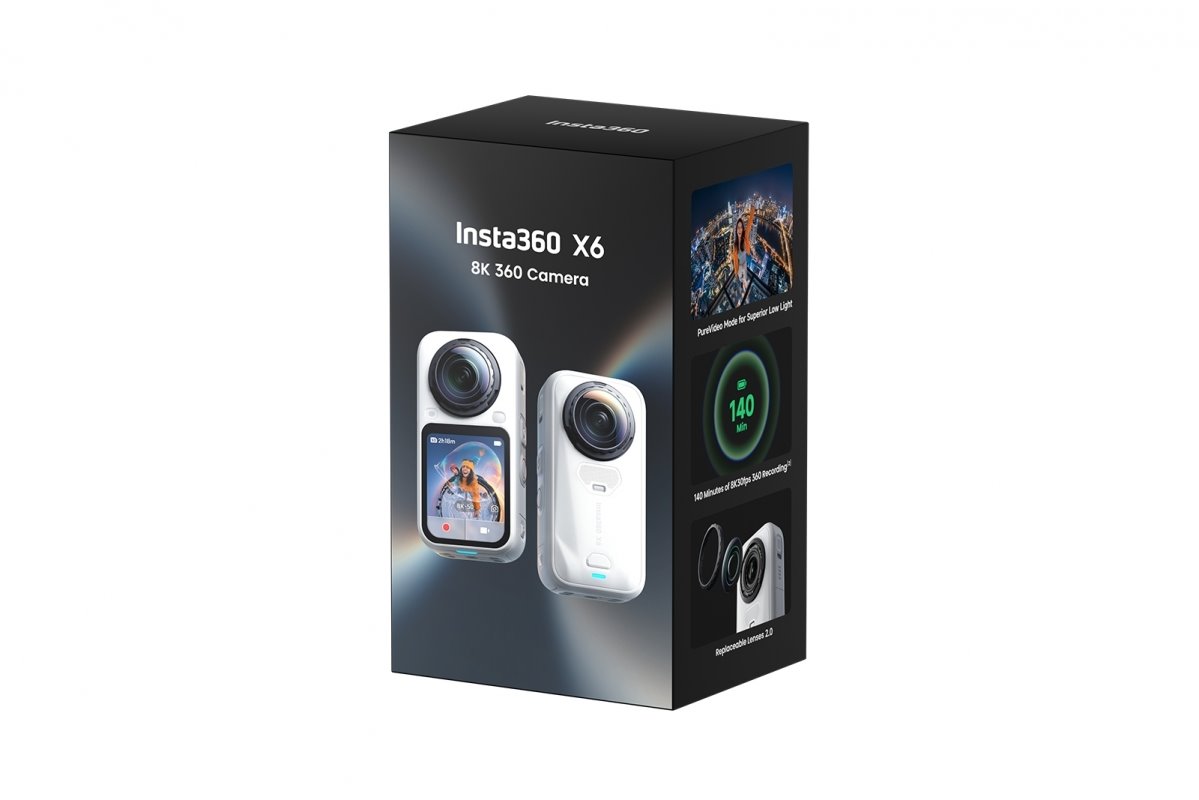 Insta360 X6 Standard Bundle (biela)