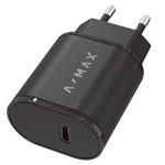 Inteligentná nabíjačka Aligator A-MAX Power Delivery 20 W USB-C, biela