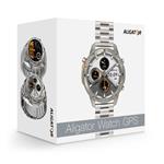 Inteligentné hodinky ALIGATOR Watch GPS, čierne