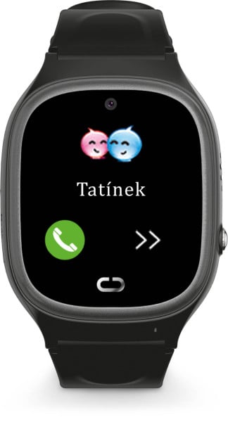Inteligentné hodinky Aligator Watch Junior 2, čierne