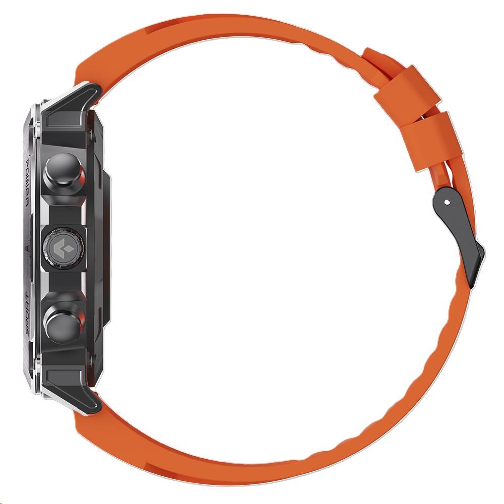 Inteligentné hodinky Garett Atom Black Steel