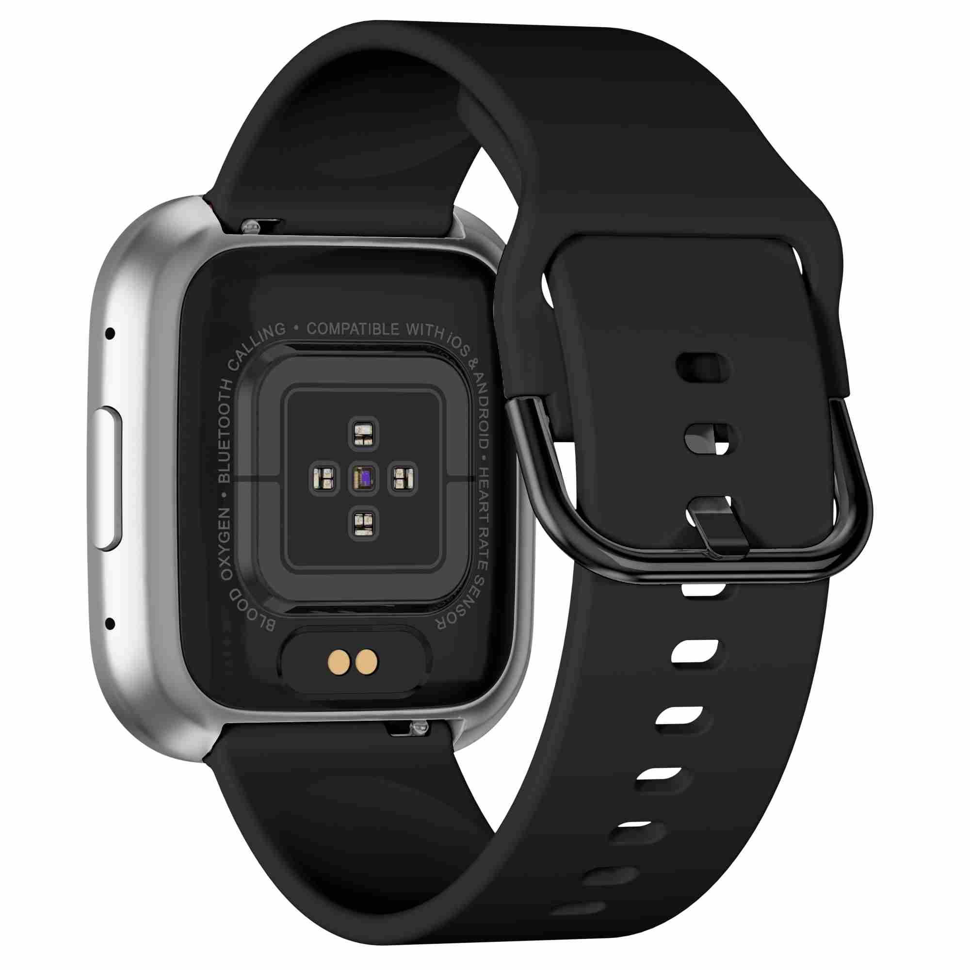 Inteligentné hodinky Garett GRC STYLE Silver-Black