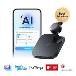 Inteligentný diktafón Anker Soundcore WORK, čierny