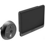 Inteligentný dverový kukátko EZVIZ s kamerou HP4 / Wi-Fi / 2K / 4,3-palcový displej / napájanie zo siete a z batérie / 4600 mAh / šedé