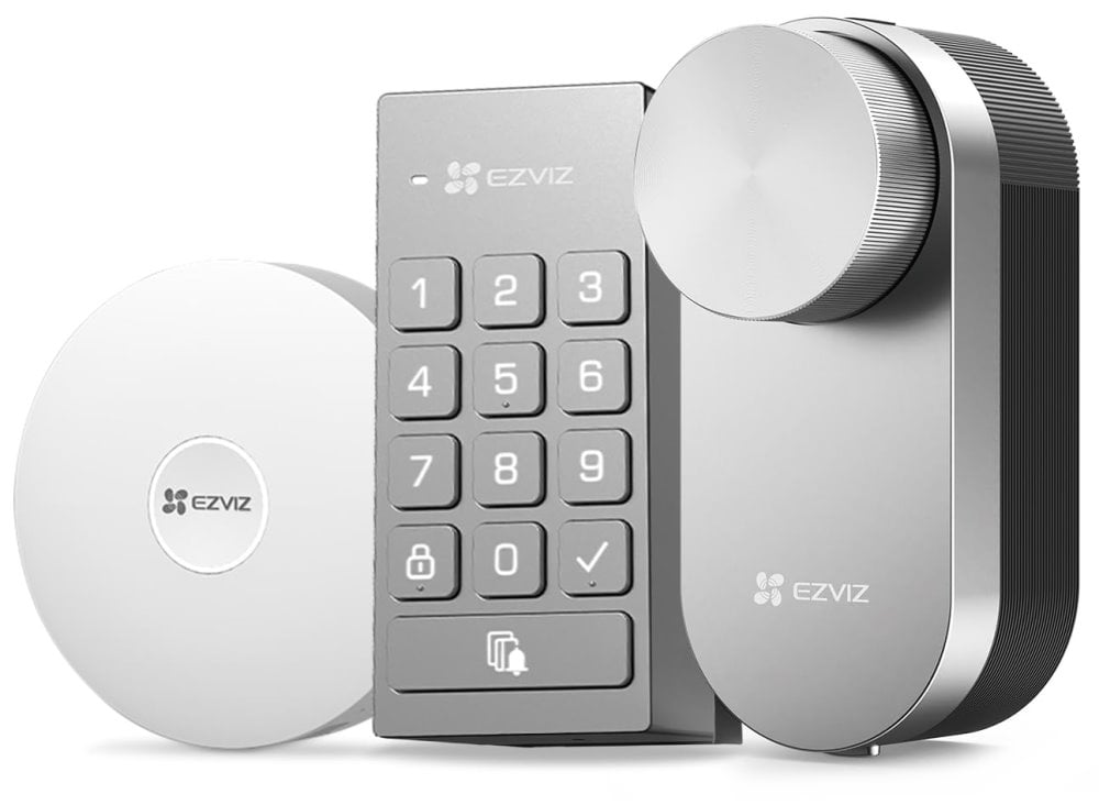Inteligentný zámok dverí EZVIZ DL01 Pro+DL01CP+A3 (sada)