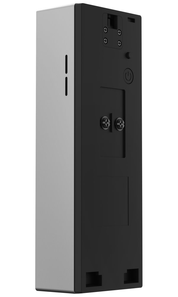 Inteligentný zvonček EZVIZ s kamerou HP3 Pro/ Wi-Fi/ rozlíšenie 2048 x 1296/ napájanie zo siete a z batérie/ sivá a strieborná farba