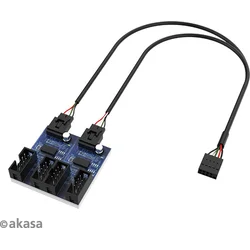 Interný rozbočovací kábel AKASA 1-do-4 2.0