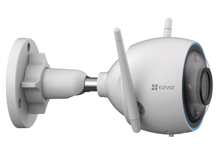 IP kamera EZVIZ H3c 3K/ guľová/ Wi-Fi/ 5Mpix/ ochrana IP67/ objektív 2,8 mm/ H.265/ IR prisvietenie do 30 m/ biela