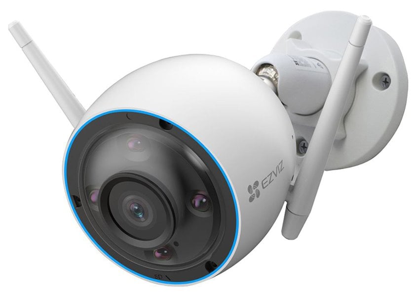 IP kamera EZVIZ H3c 3K/ guľová/ Wi-Fi/ 5Mpix/ ochrana IP67/ objektív 2,8 mm/ H.265/ IR prisvietenie do 30 m/ biela