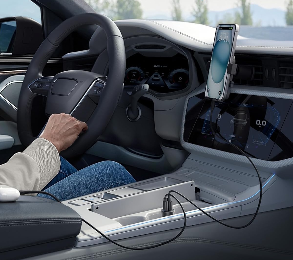 iPEAX autonabíječka CL-03, PD, 20 W, USB-C + USB-A, černá