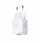 iPEAX GaN sieťová nabíjačka 45 W (USB-C + USB-A), biela