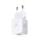iPEAX GaN SÍŤOVÁ NABÍJEČKA 25W (USB-C + USB-A) BÍLÁ