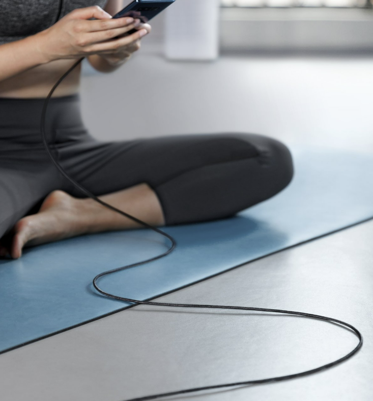 iPEAX TEXTILNÍ KABEL USB-C / LIGHTNING 1,5M, USB 2.0 ČERNÝ
