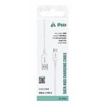 iPEAX TPU kabel USB-A / USB-C 1,5 m, USB 2.0, bílý