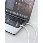 iPEAX TPU kabel USB-C / USB-C 1,5 m, 5 A, 100 W, bílý