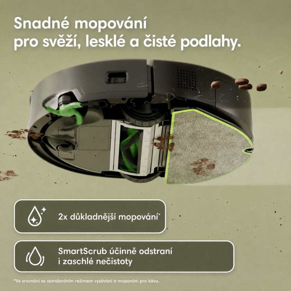 iRobot Roomba 115 Combo + nabíjací dok (čierny)
