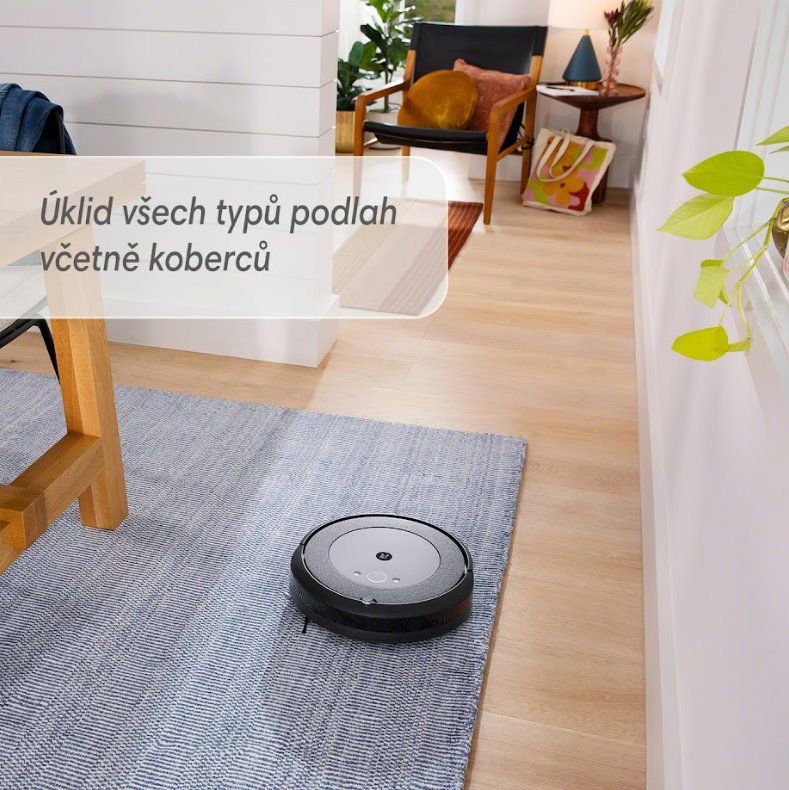 iRobot Roomba Combo i5+ (tkaný neutrálny)
