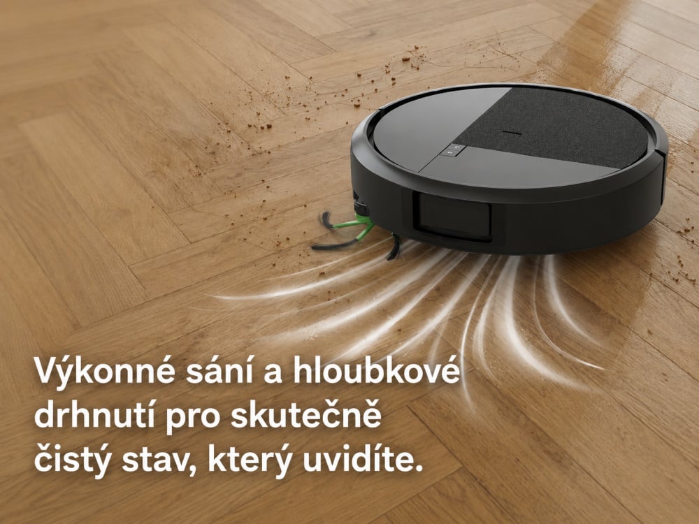 iRobot Roomba Plus 415 Combo + dokovacia stanica AutoWash (čierna)