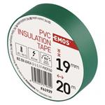 Izolačná páska PVC 19 mm / 20 m zelená