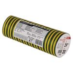 Izolačná páska PVC 19 mm / 20 m zeleno-žltá