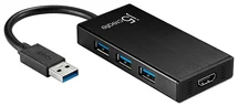 j5create JUH450 USB 3.0 HDMI & 3-Port HUB