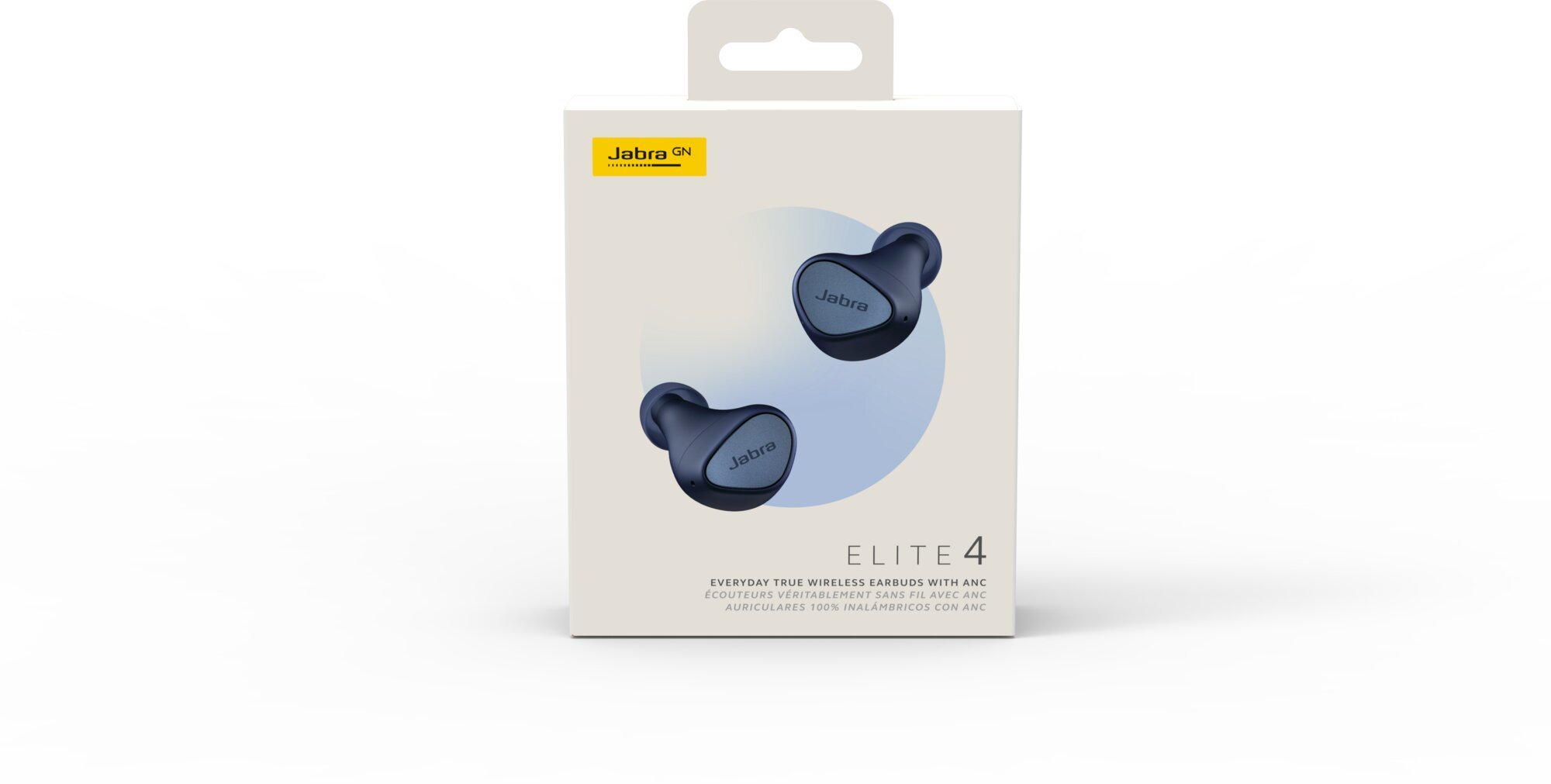 Jabra Elite 4, modrá, ANC