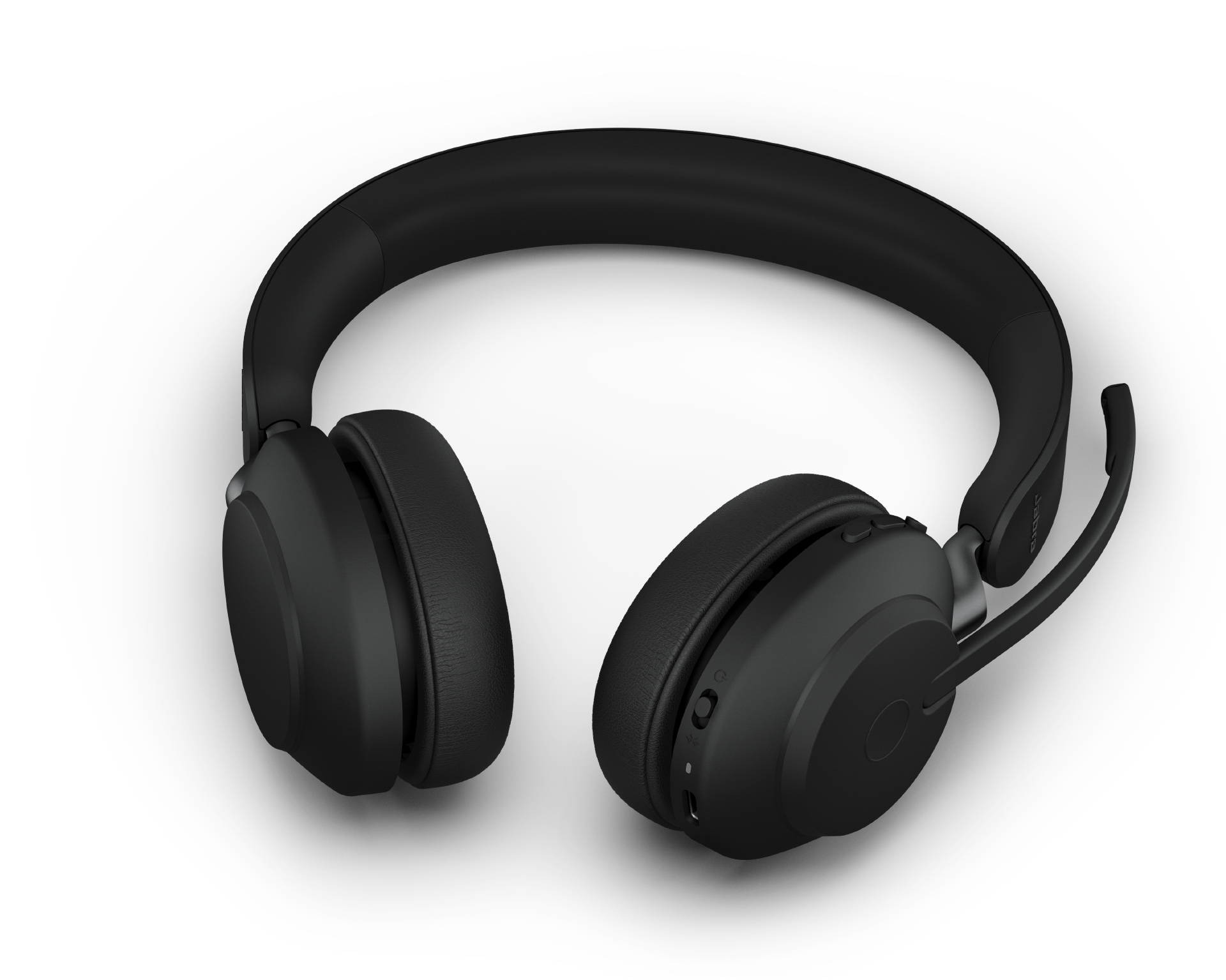Jabra Evolve2 65, Stereo, USB-A, Bluetooth, Microsoft certifikace, černá
