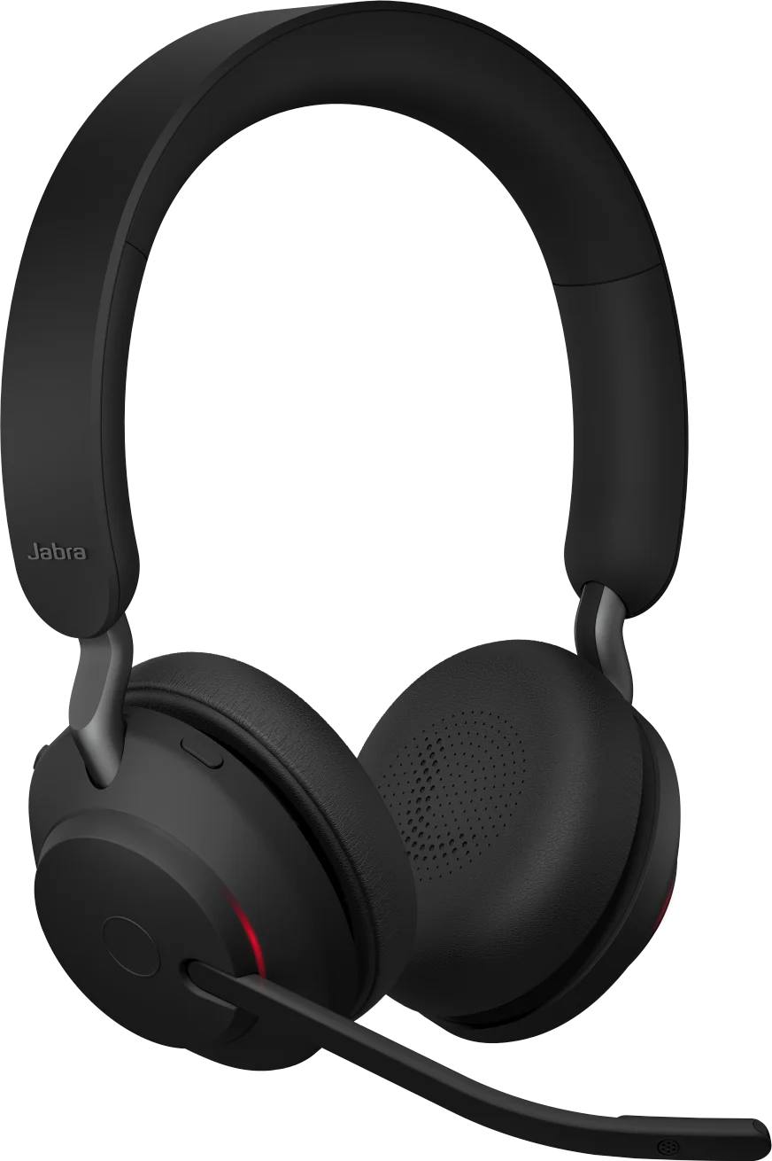 Jabra Evolve2 65/Stereo/USB-C/BT/Bezdrát/MS/Černá