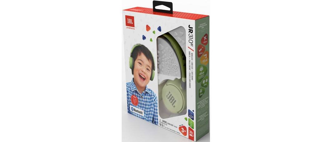JBL LIVE JR310BT Zelená