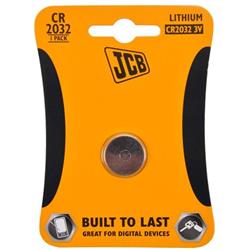 JCB gombíková lítiová batéria CR2032, blister 1 ks