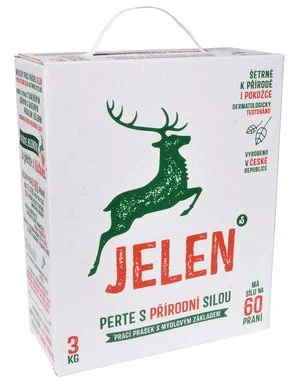 Jeleň mydlový prací prášok 3kg 8592613579261