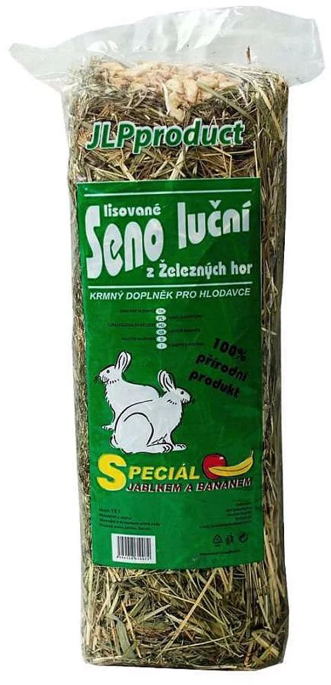 JLP Seno luční s bylinkami, pampeliškou a jitrocelem 15 l