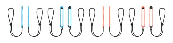 Joy-Con 2 Strap Pair Light Blue/Light Red