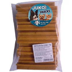 JUKO Snacks Dentální kříž Drůbeží 1 kg (cca 45 ks)