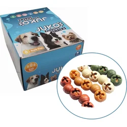 JUKO Snacks Housenka plněná masem 2 kg (cca 77 ks)