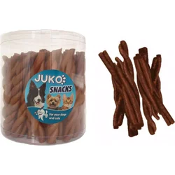 JUKO Snacks Jerky tyčinka kroucená Kuřecí (50 ks)
