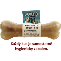 JUKO Snacks Kost buvolí 10 cm (1 ks)