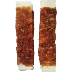 JUKO Snacks Plátky buvolí obalené kachním masem 15 cm (10 ks)