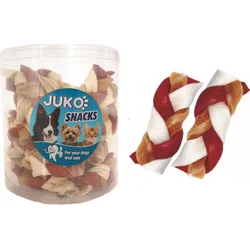 JUKO Snacks Splétaný copánek Hovězí (40 ks)
