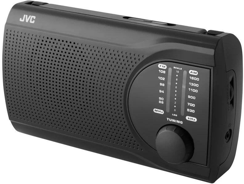 JVC RA-E321B, čierna